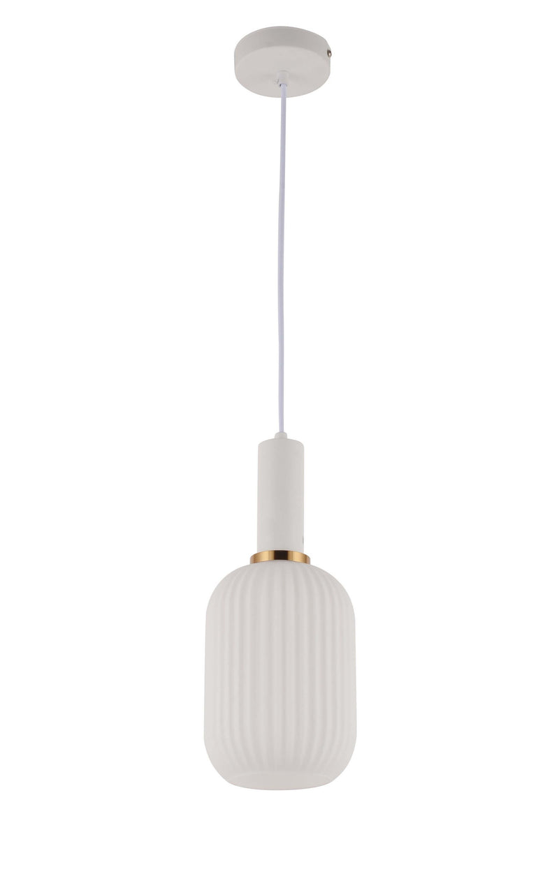 Lumina Deco Rico 1L pendant ceiling lamp E27, D 14cm