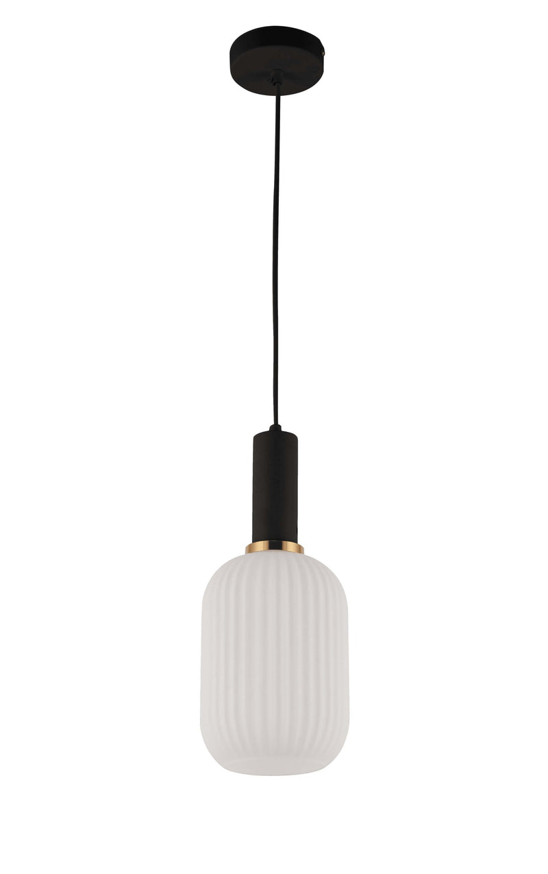 Lumina Deco Rico 1L pendant ceiling lamp E27, D 14cm