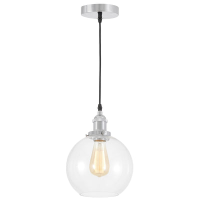 Lumina Deco Navarro 1L pendant ceiling lamp E27, D 18cm