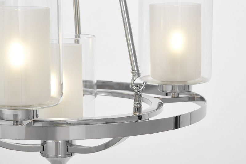 Lumina Deco Santini 4L chandelier E27, D 55cm