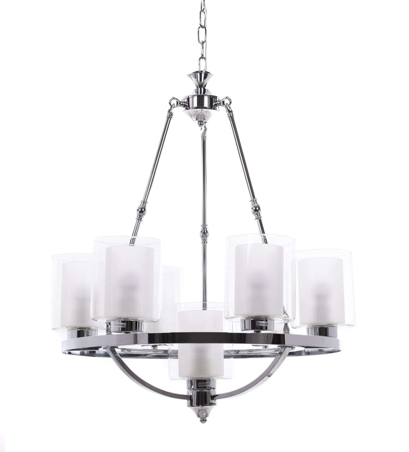 Lumina Deco Santini 7L chandelier E27, D 61cm