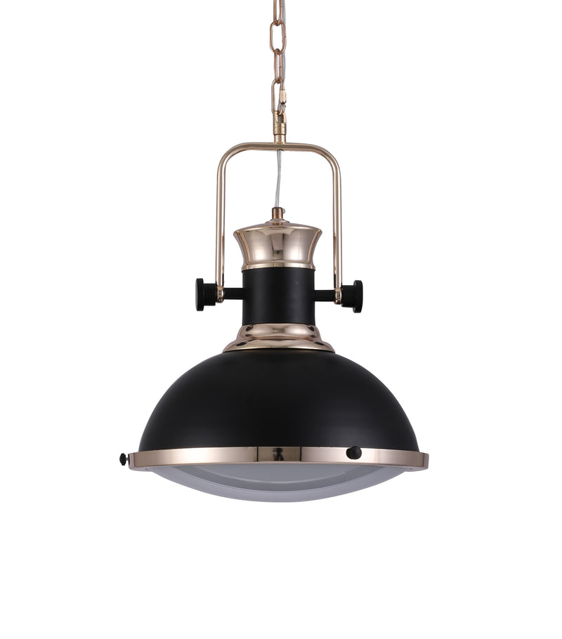 Lumina Deco Bathore 1L pendant ceiling lamp E27, D 35cm