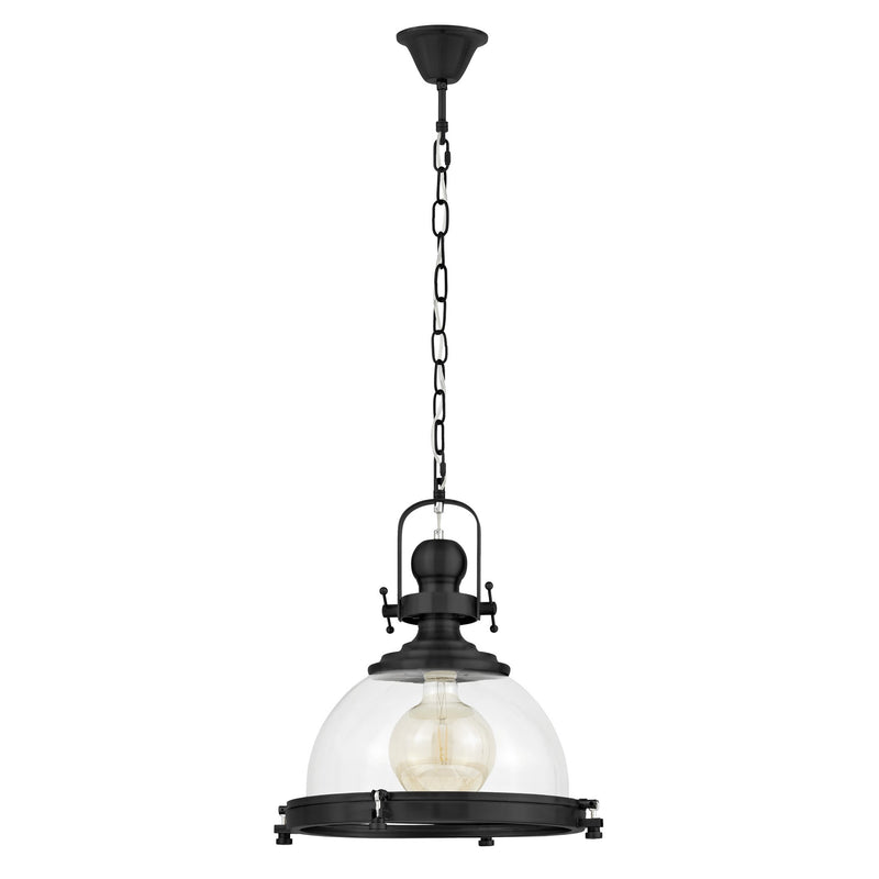 Lumina Deco Falco 1L pendant ceiling lamp E27, D 40cm