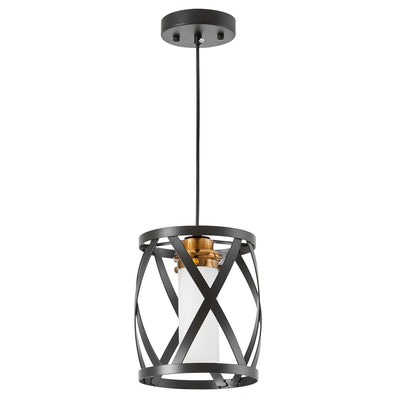 Lumina Deco Astila 1L pendant ceiling lamp E27, D 18cm