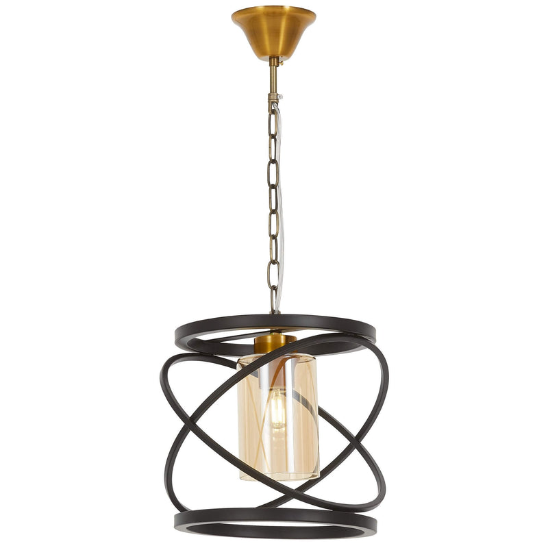 Lumina Deco Moza 1L pendant ceiling lamp E27