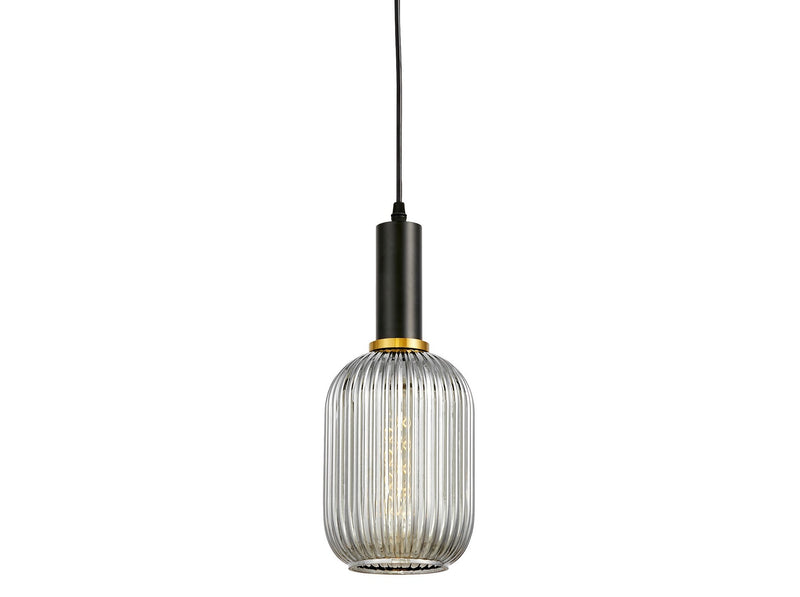 Lumina Deco Rico 1L pendant ceiling lamp E27, D 14cm