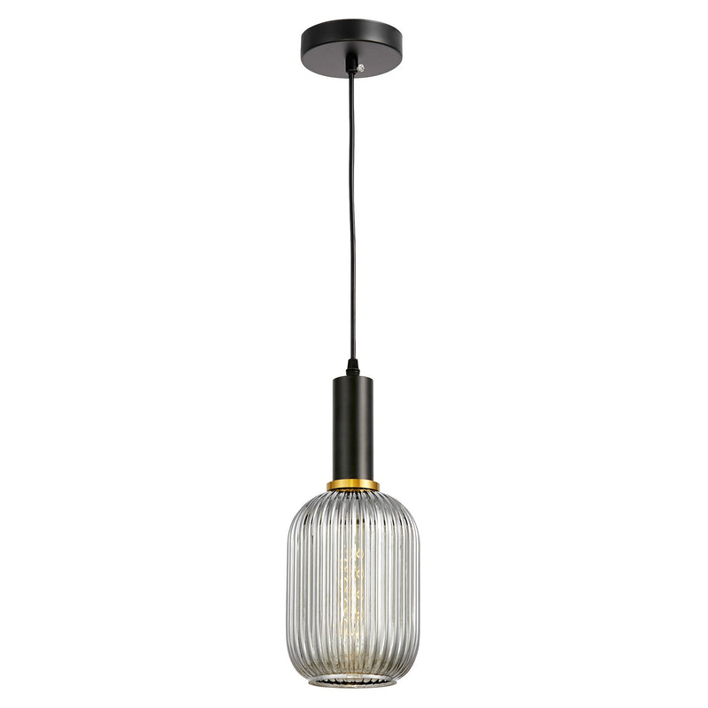 Lumina Deco Rico 1L pendant ceiling lamp E27, D 14cm