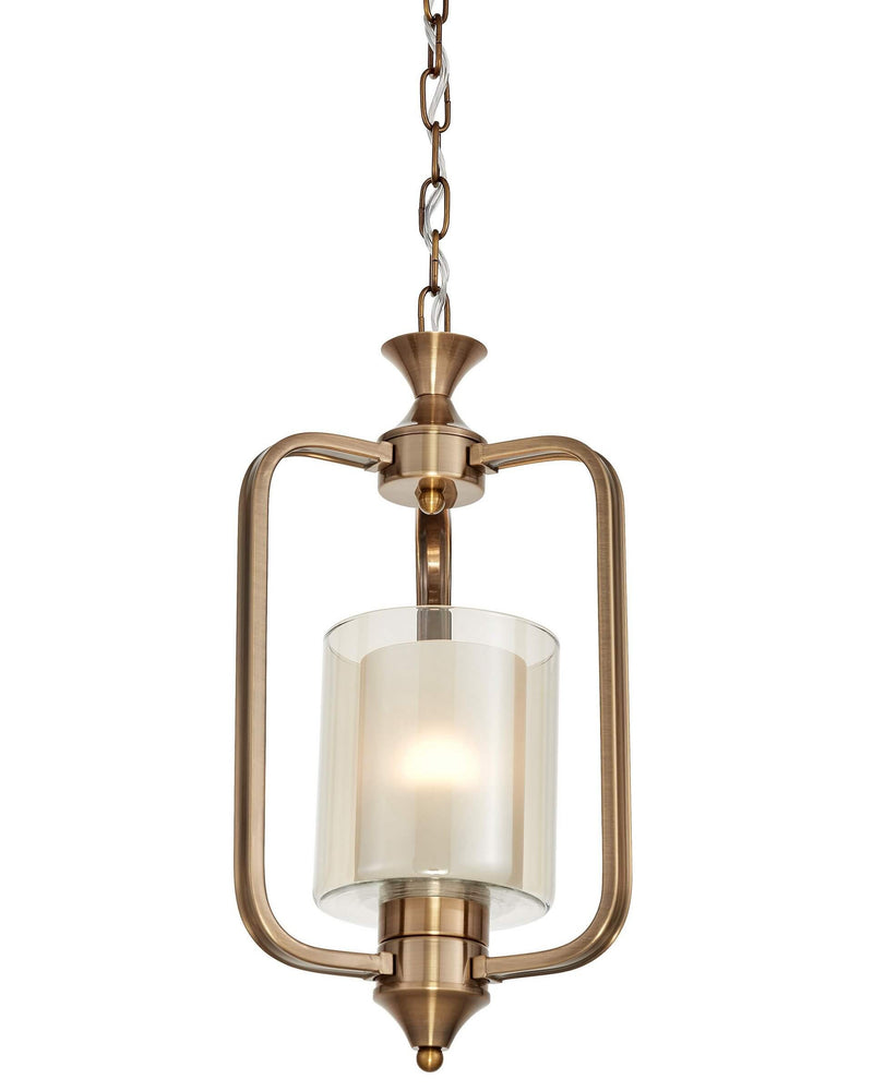 Lumina Deco Atlanta 1L pendant ceiling lamp E27, D 24cm