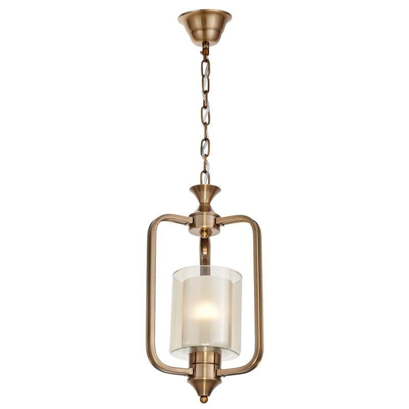 Lumina Deco Atlanta 1L pendant ceiling lamp E27, D 24cm