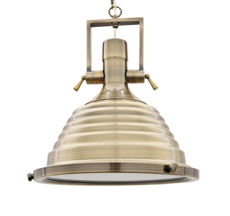 Lumina Deco Braggi 1L pendant ceiling lamp E27, D 40cm