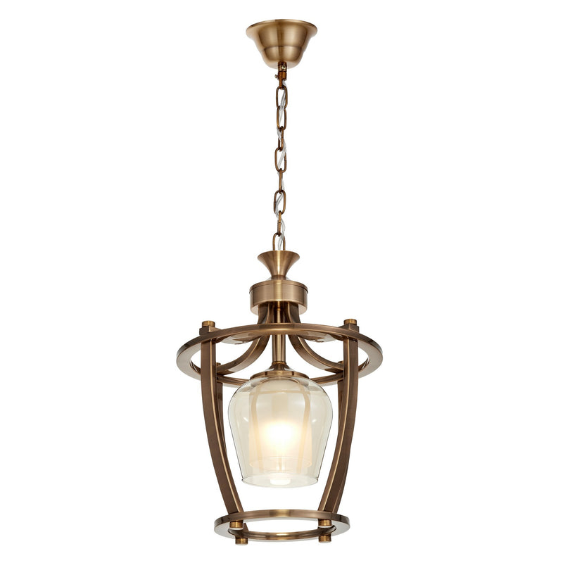 Lumina Deco Brooklyn 1L pendant ceiling lamp E27, D 28cm