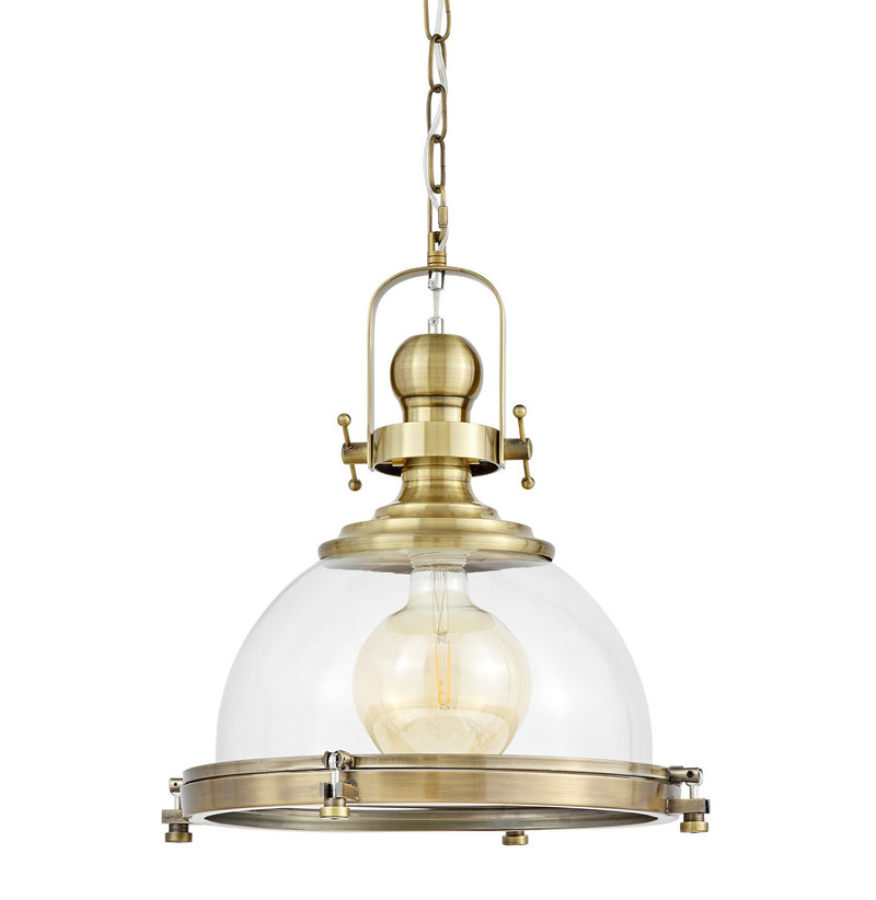 Lumina Deco Falco 1L pendant ceiling lamp E27, D 40cm