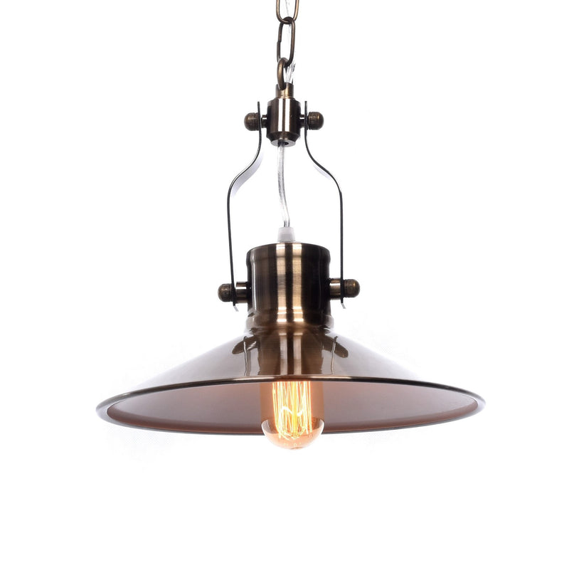 Lumina Deco Setorre 1L pendant ceiling lamp E27, D 27cm