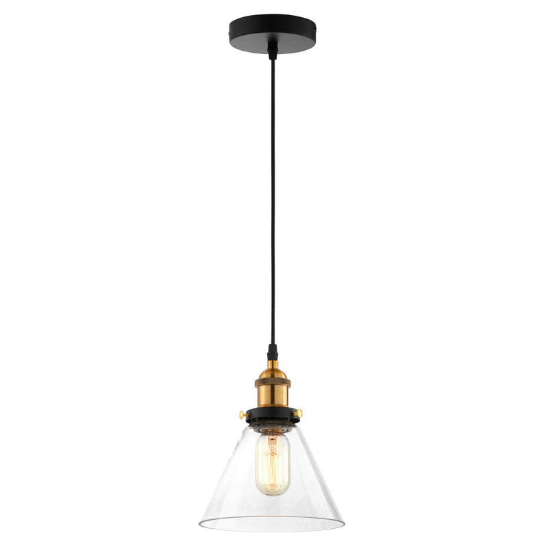 Lumina Deco Nubi 1L pendant ceiling lamp E27, D 18cm