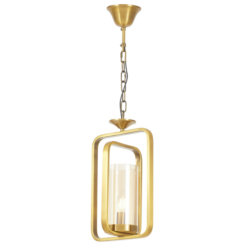 Lumina Deco Benton 1L pendant ceiling lamp E27, H 36,5cm