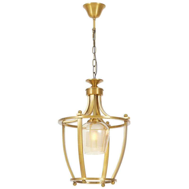 Lumina Deco Brooklyn 1L pendant ceiling lamp E27, D 33cm