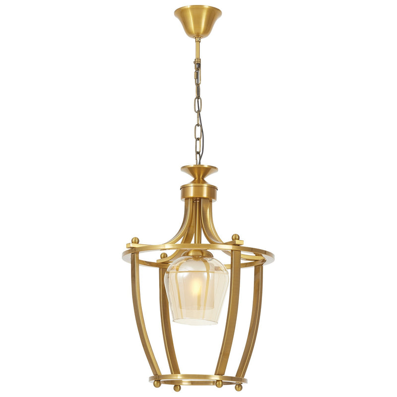 Lumina Deco Brooklyn 1L pendant ceiling lamp E27, D 33cm