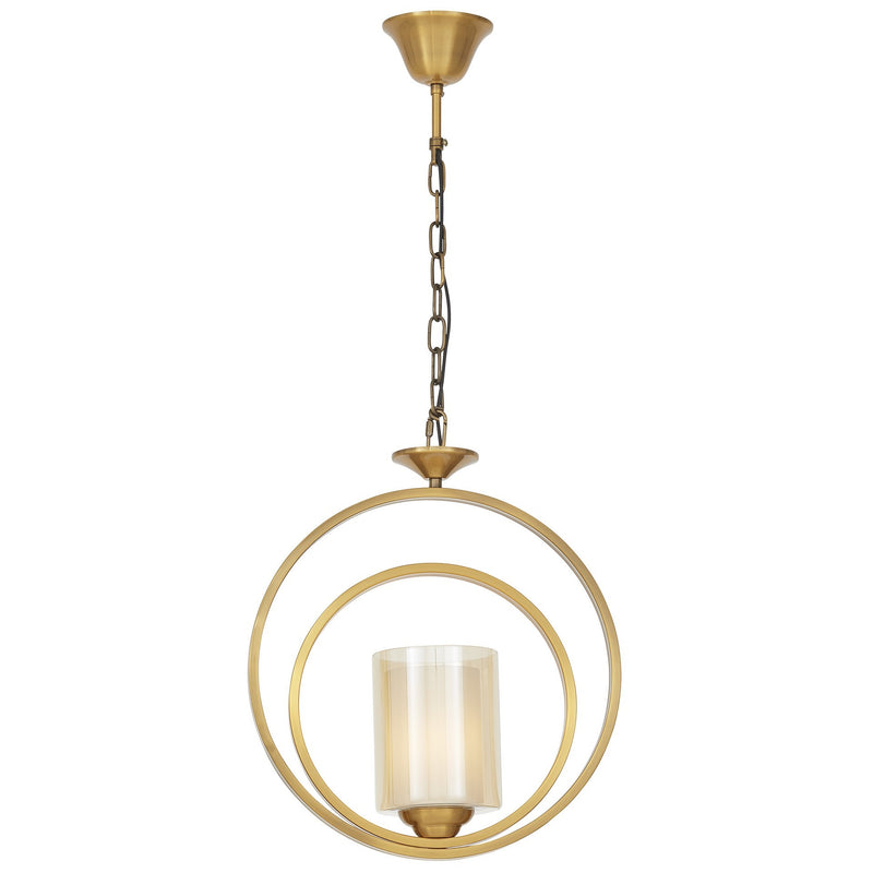 Lumina Deco Darton 1L pendant ceiling lamp E27, D 35cm