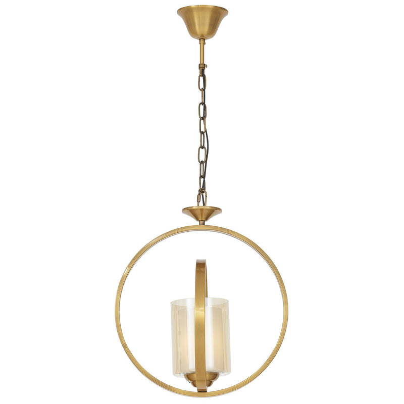 Lumina Deco Darton 1L pendant ceiling lamp E27, D 35cm