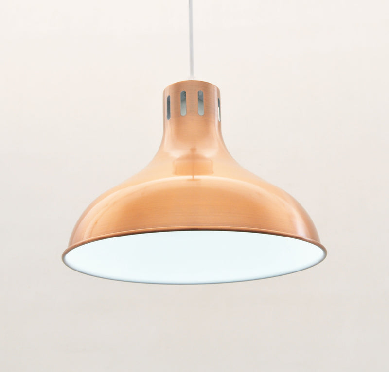 Lumina Deco Corrado 1L pendant ceiling lamp E27, D 29cm