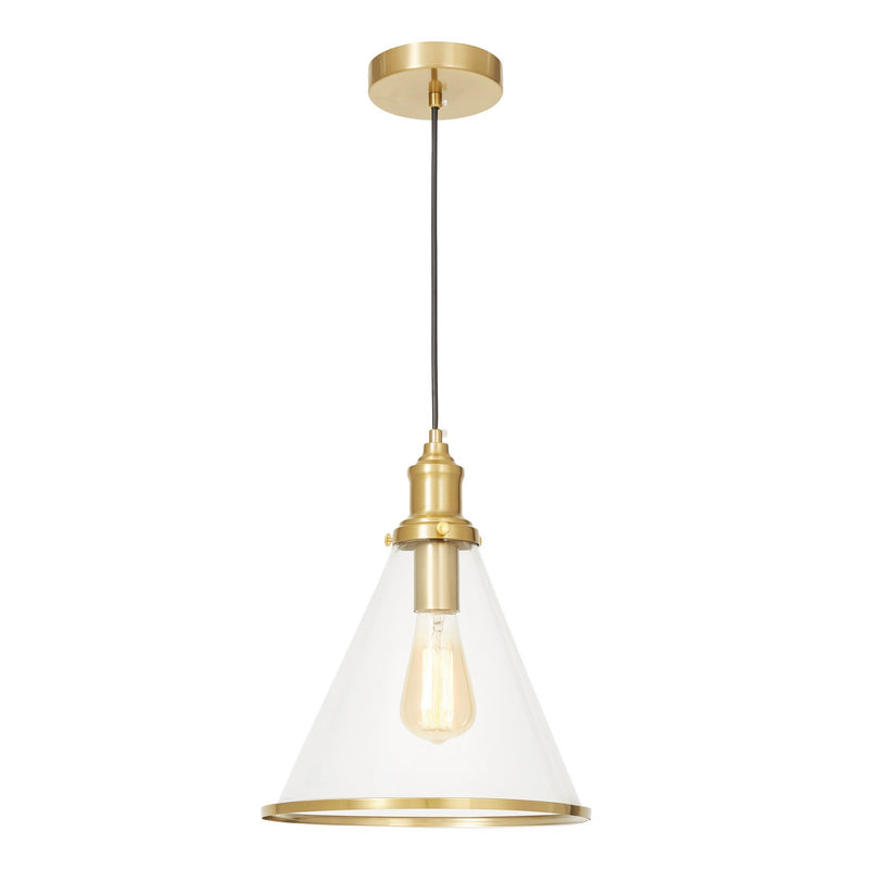 Lumina Deco 1L pendant ceiling lamp E27, D 27cm