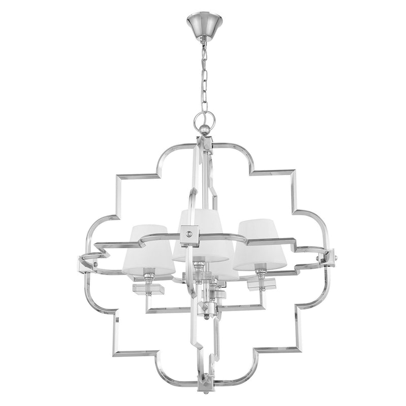 Lumina Deco Baltimore 4L pendant ceiling lamp E14, D 68cm