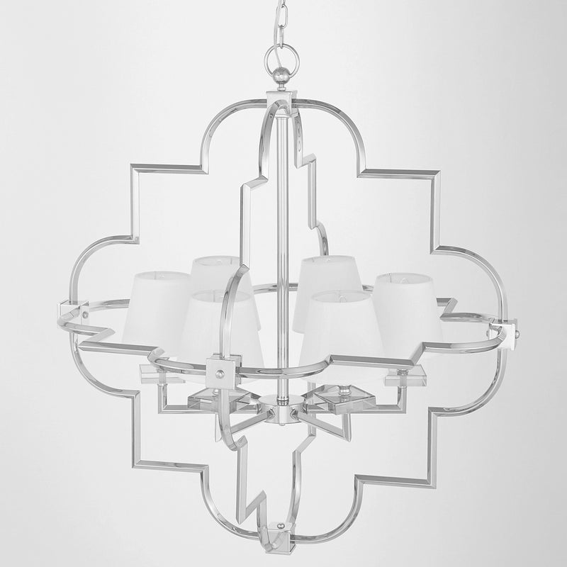 Lumina Deco Baltimore 6L pendant ceiling lamp E14, D 75cm