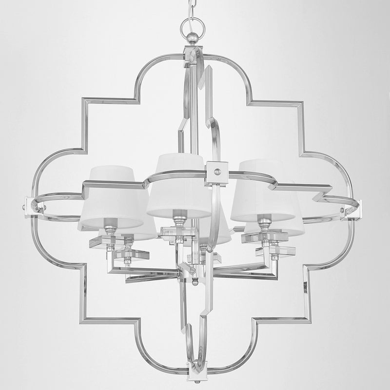 Lumina Deco Baltimore 6L pendant ceiling lamp E14, D 75cm