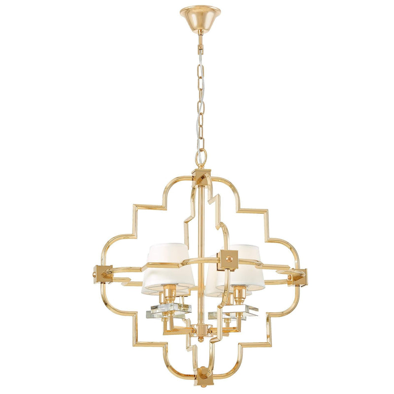 Lumina Deco Baltimore 4L pendant ceiling lamp E14, D 68cm