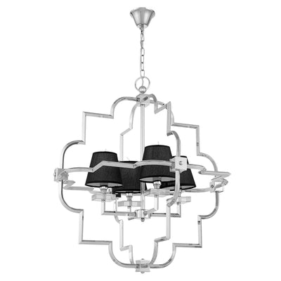 Lumina Deco Baltimore 4L pendant ceiling lamp E14, D 68cm