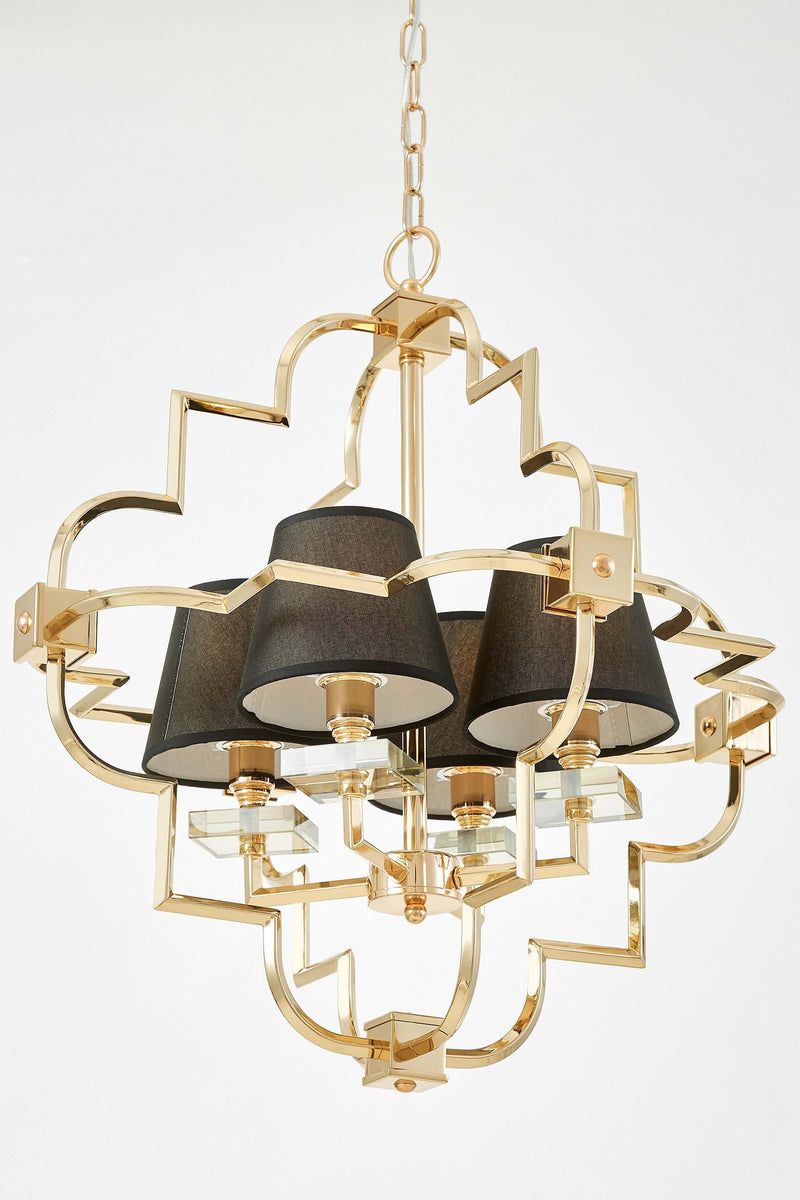 Lumina Deco Baltimore 4L pendant ceiling lamp E14, D 68cm