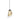 Lumina Deco 1L pendant ceiling lamp E27, H 25cm