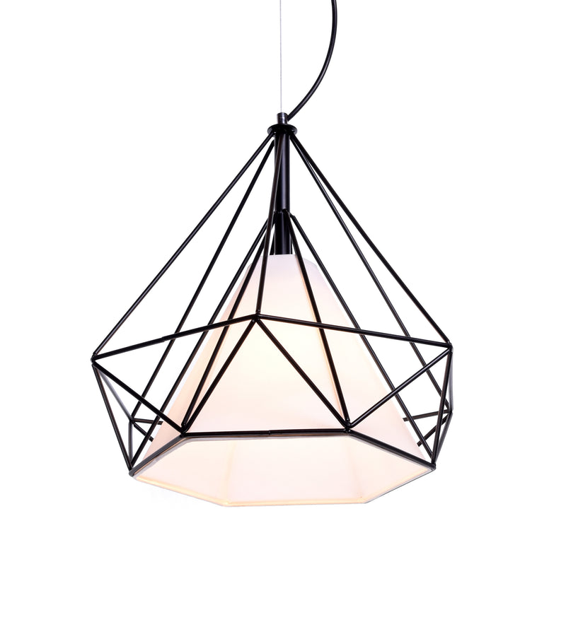 Lumina Deco Forti 1L pendant ceiling lamp E27, D 37cm