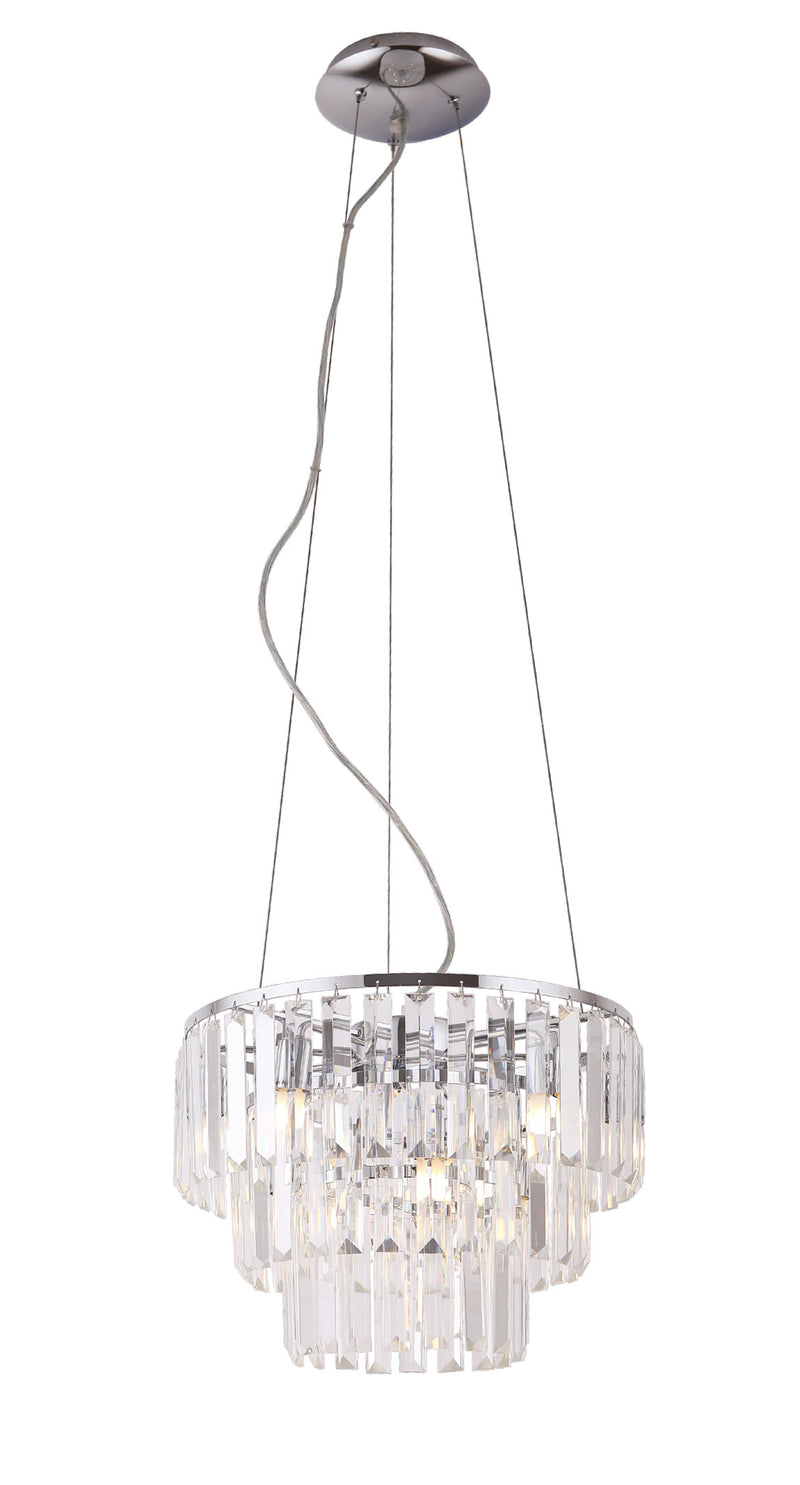 Lámpara de araña Maxlight Monaco 9L cristal D 42 cm