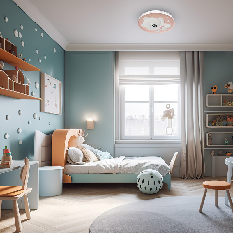 Milagro Plates flush mount ceiling lamp H 8cm