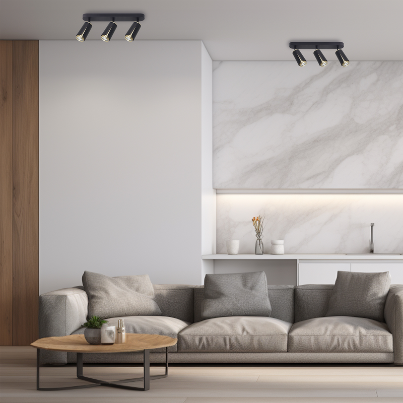 Milagro Flower 3L ceiling lamp GU10 H 10cm