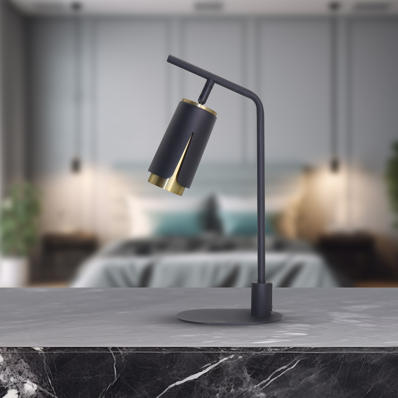 Milagro Flower 1L desk lamp GU10 H 38.5cm