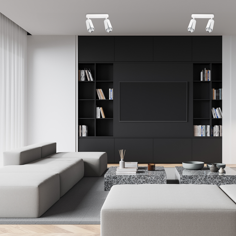 Milagro Flower 2L ceiling lamp GU10 H 10cm