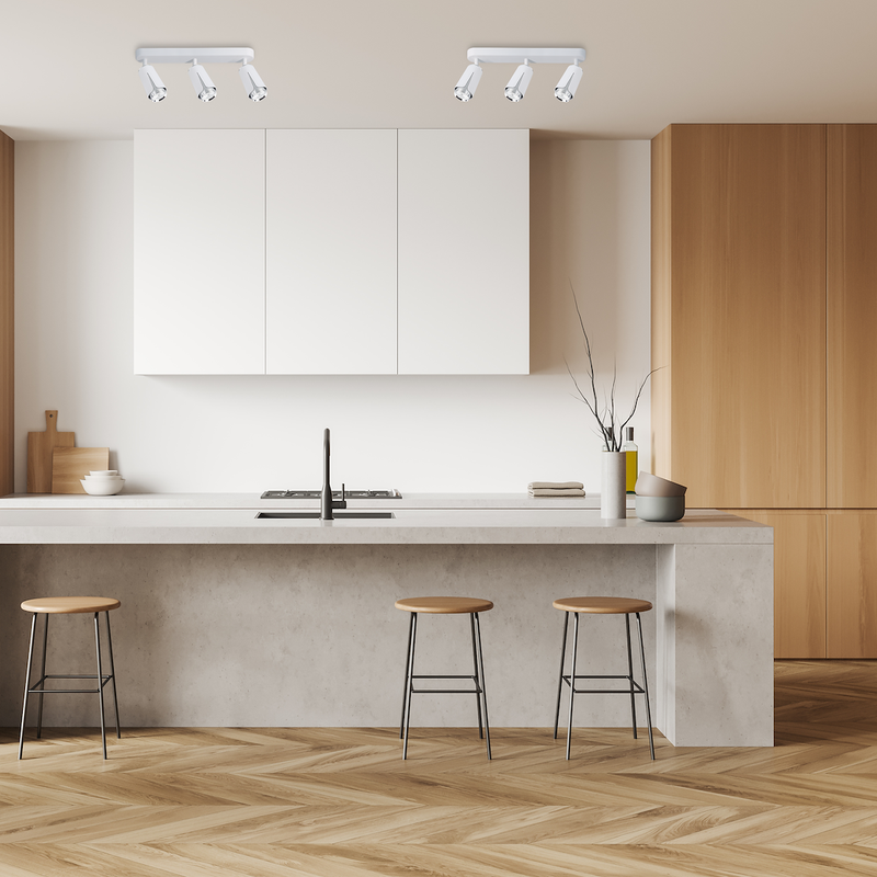 Milagro Flower 3L ceiling lamp GU10 H 10cm