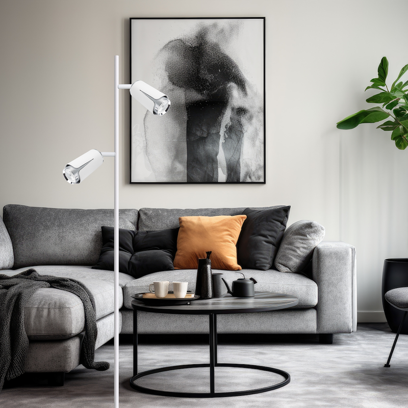 Milagro Flower 2L floor lamp GU10 H 150cm