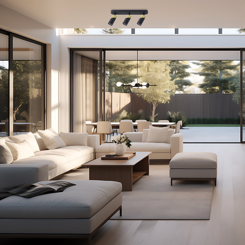 Milagro Neo 3L ceiling lamp GU10 H 8.3cm