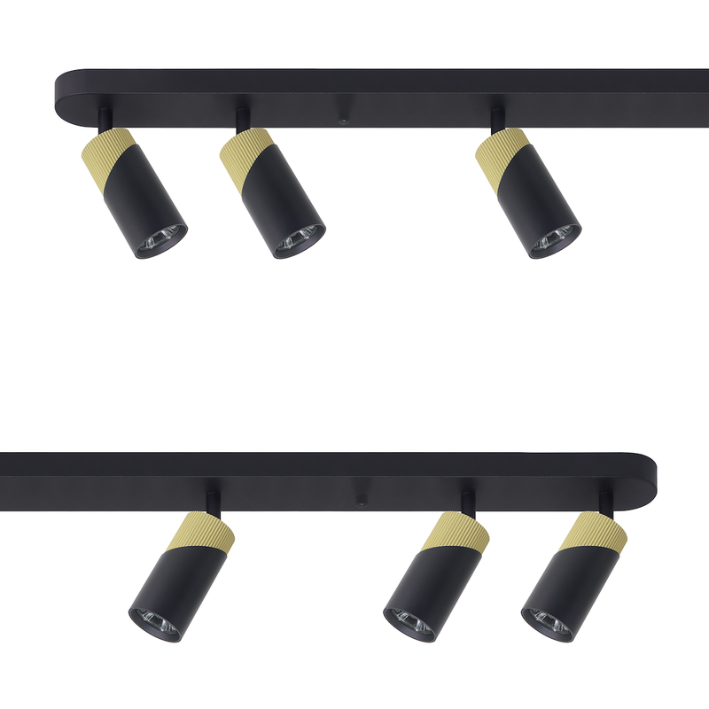 Milagro Neo 6L ceiling lamp GU10 H 8.3cm