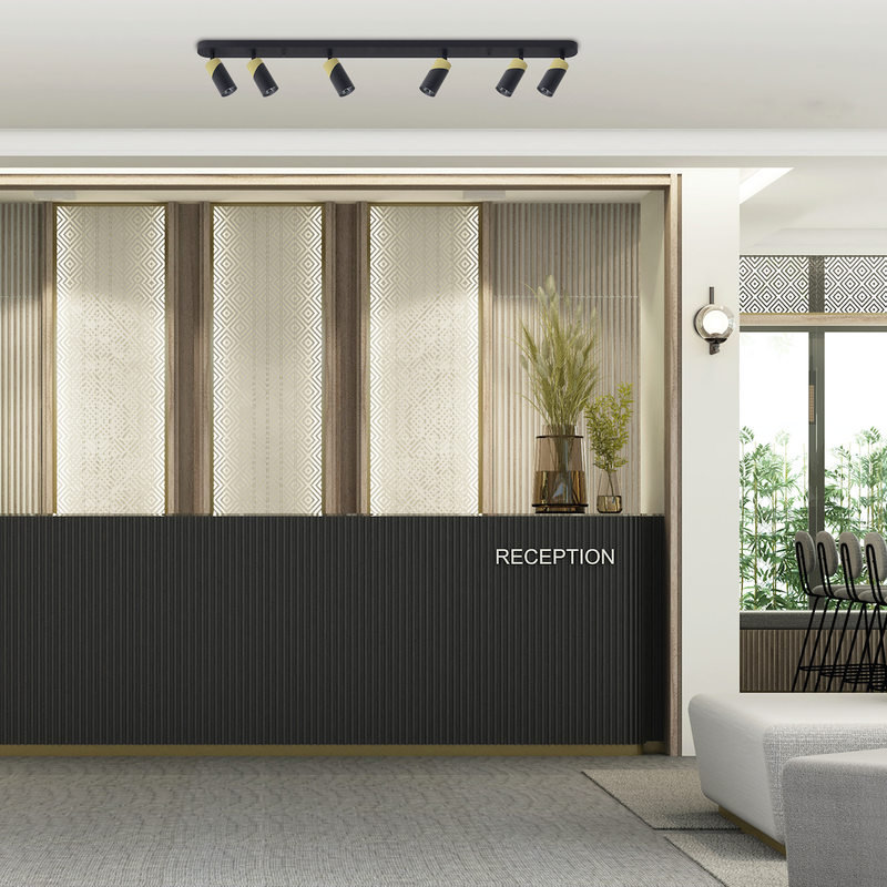 Milagro Neo 6L ceiling lamp GU10 H 8.3cm