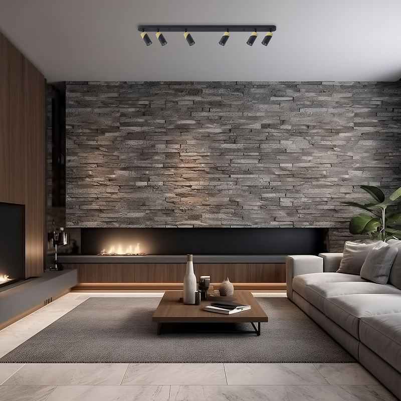 Milagro Neo 6L ceiling lamp GU10 H 8.3cm