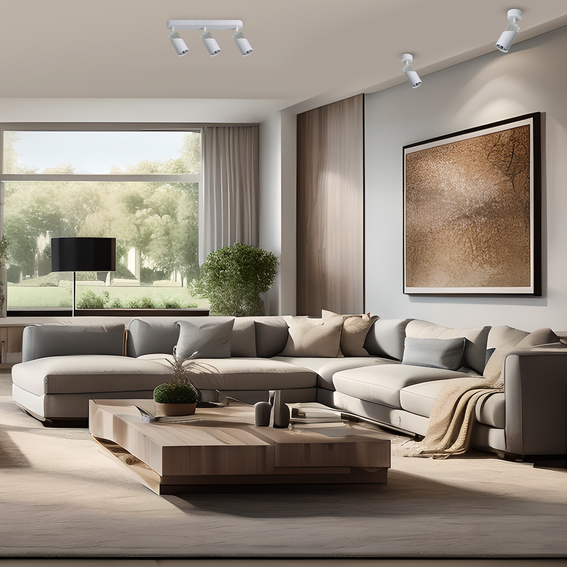 Milagro Neo 3L ceiling lamp GU10 H 8.3cm