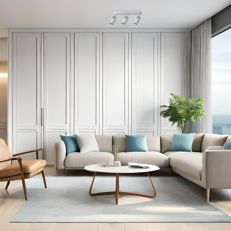 Milagro Neo 3L ceiling lamp GU10 H 8.3cm