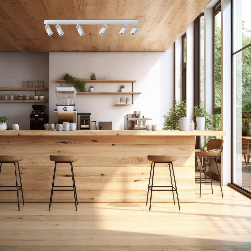 Milagro Neo 6L ceiling lamp GU10 H 8.3cm