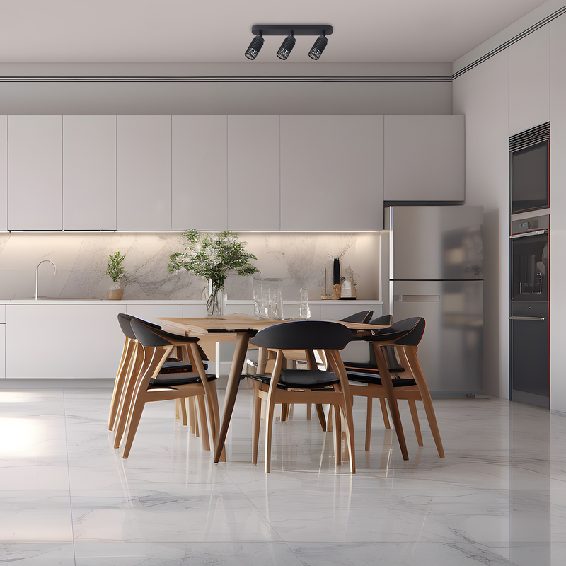 Milagro Vertical 3L ceiling lamp GU10 H 8.6cm