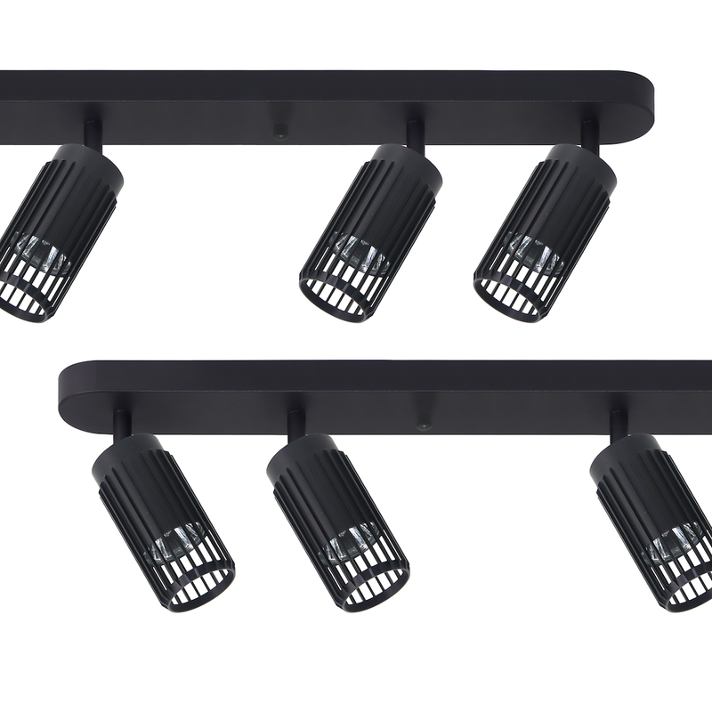 Milagro Vertical 6L ceiling lamp GU10 H 8.6cm