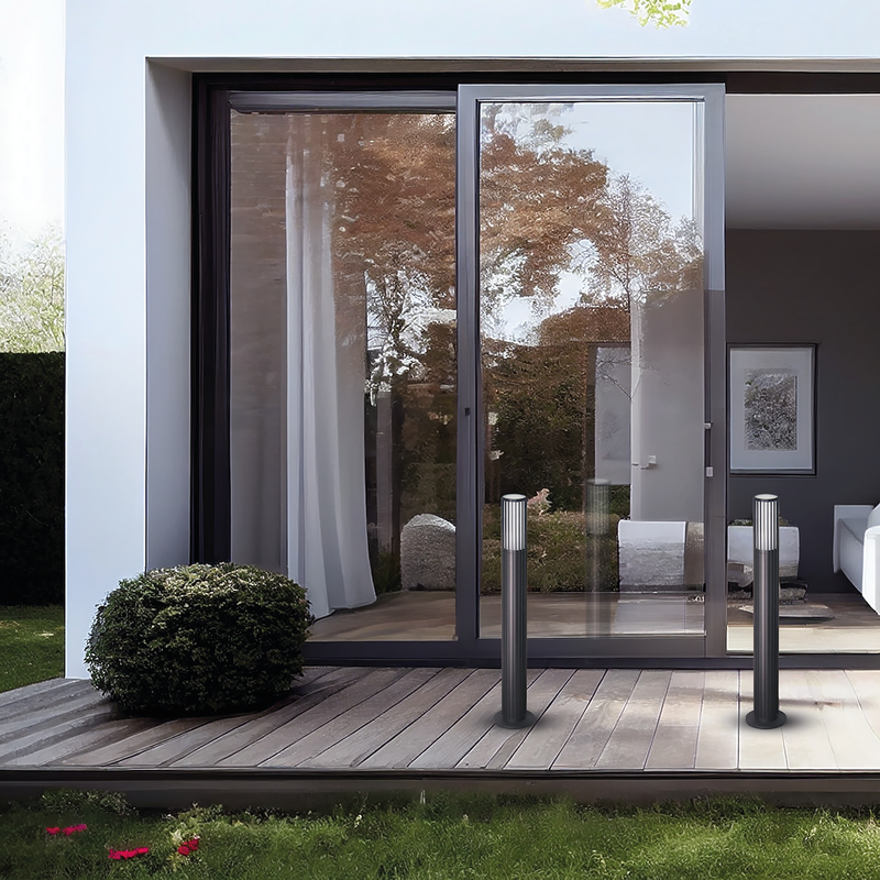 Milagro Vertical 1L street light GU10 H 78.5cm